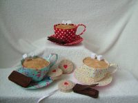 One Lump or Two Teacup Pattern