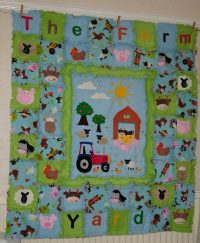 The Farmyard Fleece Quilt/Playmat Pattern