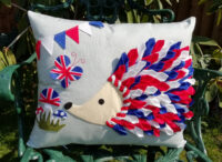 Spike the Hedgehog Cushions Pattern Now includes the jubilee edition too!!! - Paper