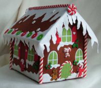 Christmas Gingerbread House Pattern