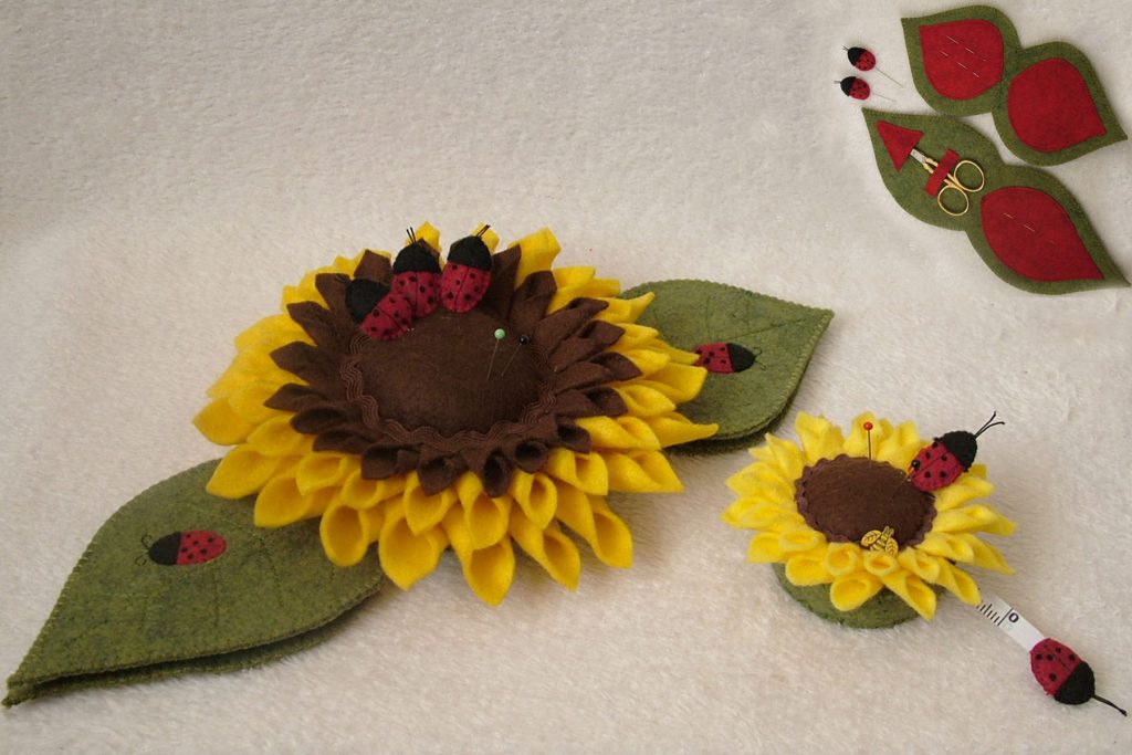Sunflowwer Thread Sunflower Sewing Set Pattern – Endless Thread Design