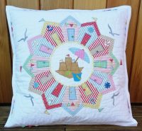 Summer Breeze Cushion Pattern and embellishments