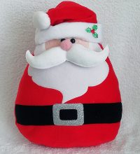 Mr Claus Santa cushion pattern