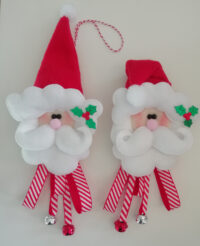 Santa Christmas hanging ornament Kit