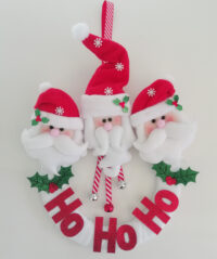 Ho Ho Ho Santa wreath full kit