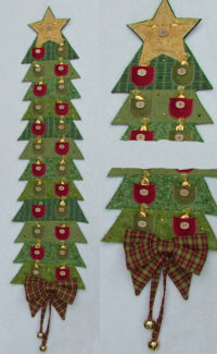 Advent Tree Christmas Pattern