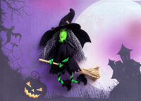 Agnes the Halloween witch pattern or kit